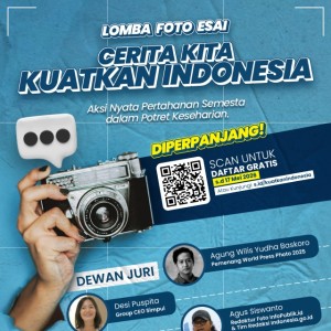 Lomba Foto Esai " Cerita Kita, Kuatkan Indonesia"